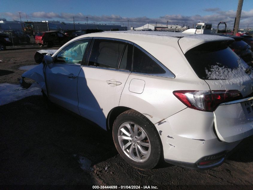 2016 Acura Rdx Tech Pkg/Tech/Acurawatch Plus Pkg VIN: 5J8TB4H51GL002039 Lot: 38444698