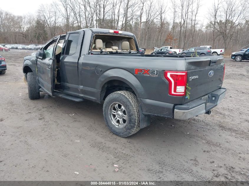 1FTFX1EFXFFD05536 2015 Ford F-150 Xlt