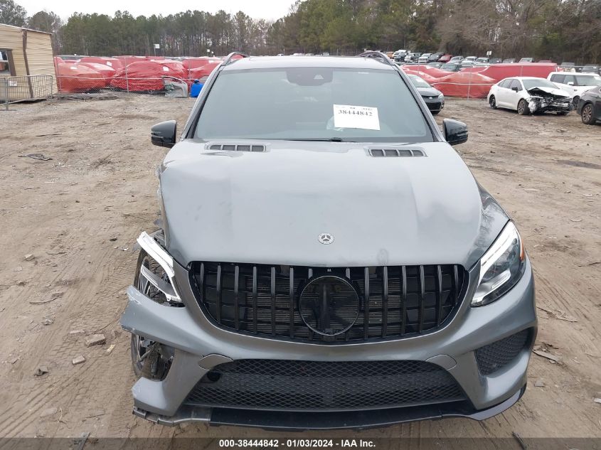 4JGDA6EB0KB206305 2019 Mercedes-Benz Amg Gle 43 4Matic