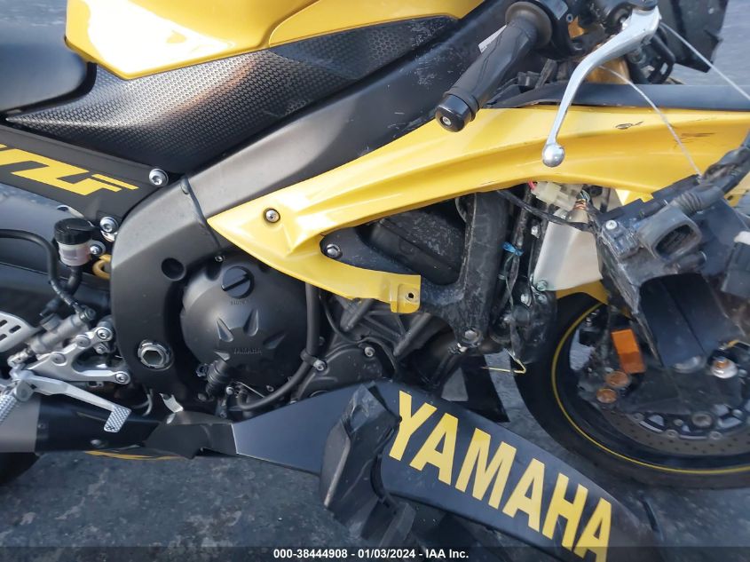 2008 Yamaha Yzfr6 VIN: JYARJ16E68A003936 Lot: 38444908