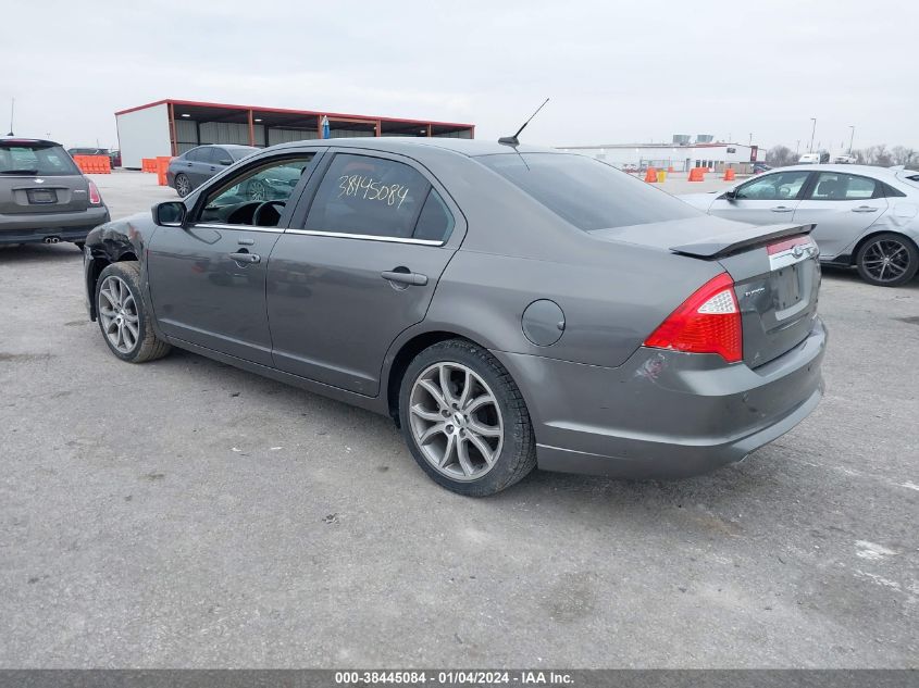 2012 Ford Fusion Sel VIN: 3FAHP0JG5CR150870 Lot: 38445084