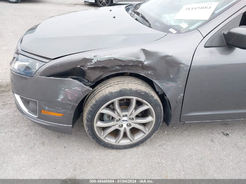 2012 Ford Fusion Sel VIN: 3FAHP0JG5CR150870 Lot: 38445084