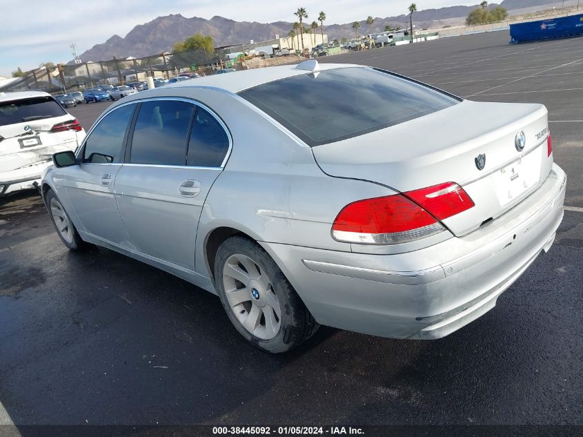 WBAHN83536DT28134 2006 BMW 750Li