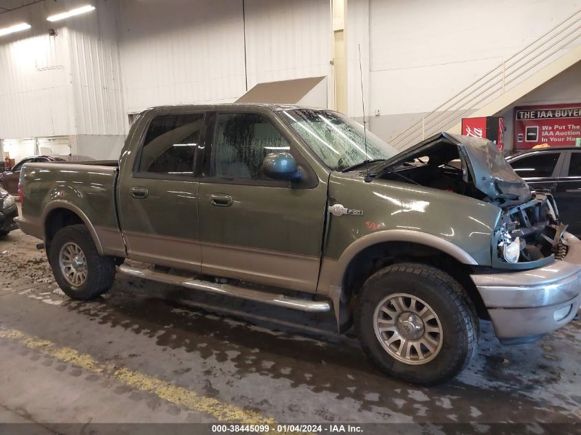 2003 Ford F-150 Lariat/Xlt VIN: 1FTRW08L33KD24542 Lot: 38445099