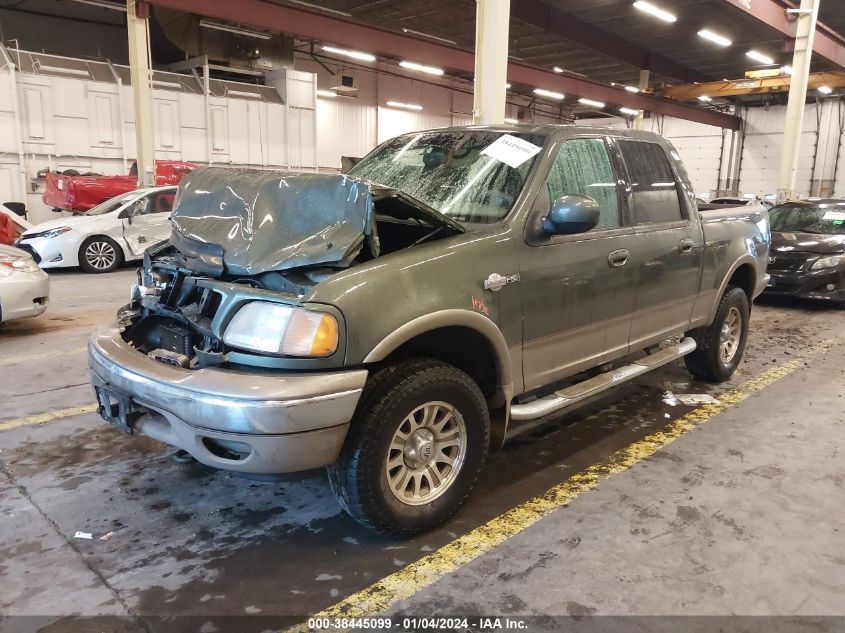 2003 Ford F-150 Lariat/Xlt VIN: 1FTRW08L33KD24542 Lot: 38445099