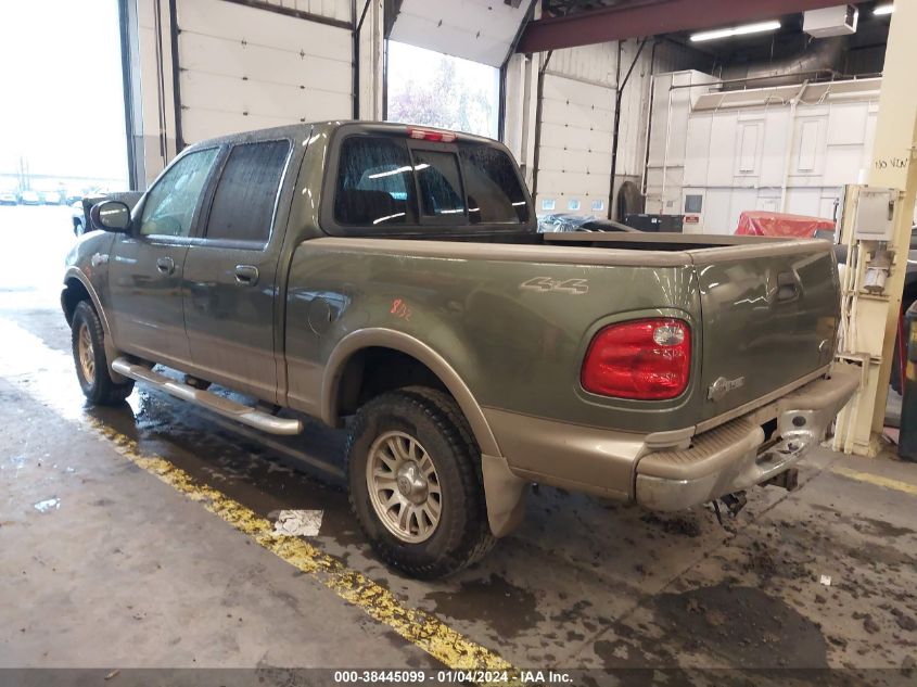 2003 Ford F-150 Lariat/Xlt VIN: 1FTRW08L33KD24542 Lot: 38445099