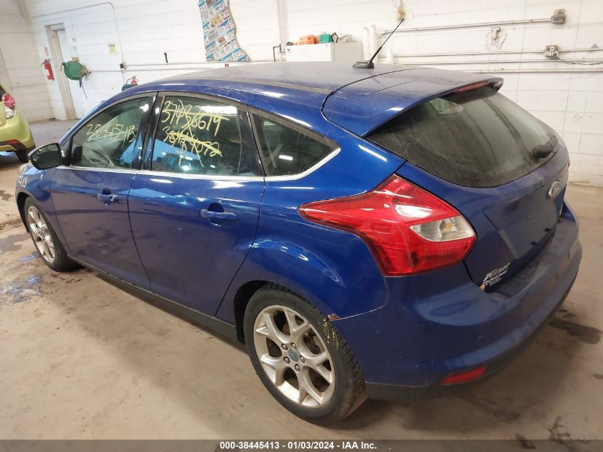 2013 Ford Focus Titanium VIN: 1FADP3N28DL107560 Lot: 38445413