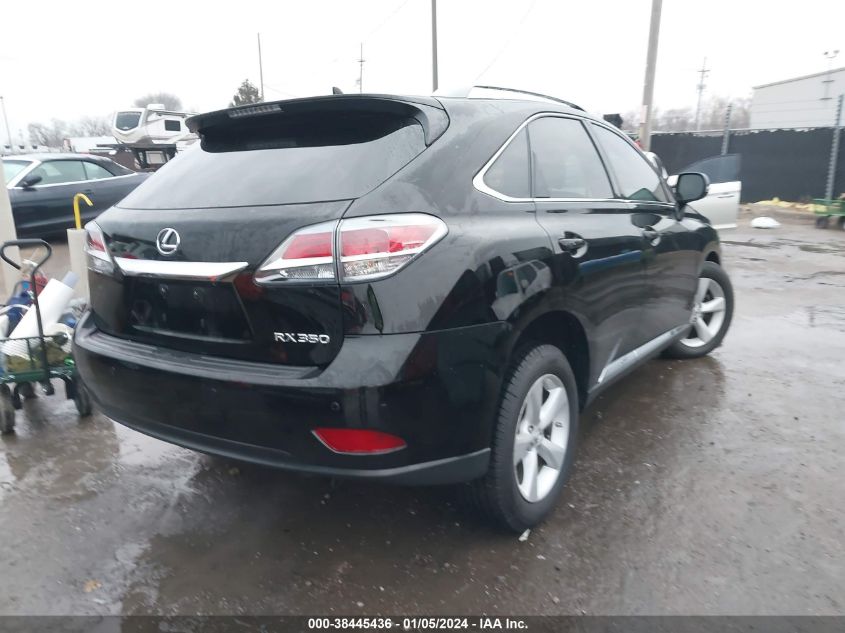 2013 Lexus Rx 350 VIN: 2T2BK1BA1DC175508 Lot: 38445436