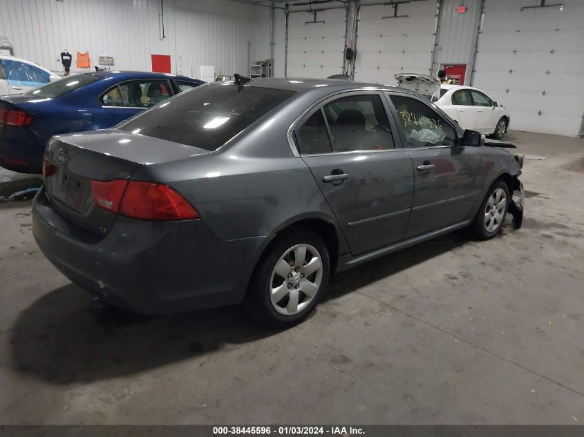 KNAGE228295321050 2009 Kia Optima Lx