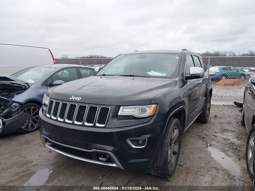 2015 Jeep Grand Cherokee Overland VIN: 1C4RJFCG1FC634358 Lot: 38445854