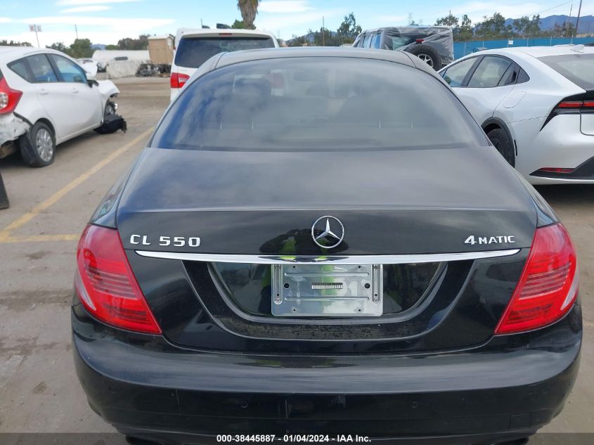 WDDEJ8GB3AA023718 2010 Mercedes-Benz Cl 550 4Matic