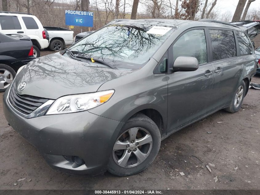 5TDKK3DC0CS265222 2012 Toyota Sienna Le V6 8 Passenger