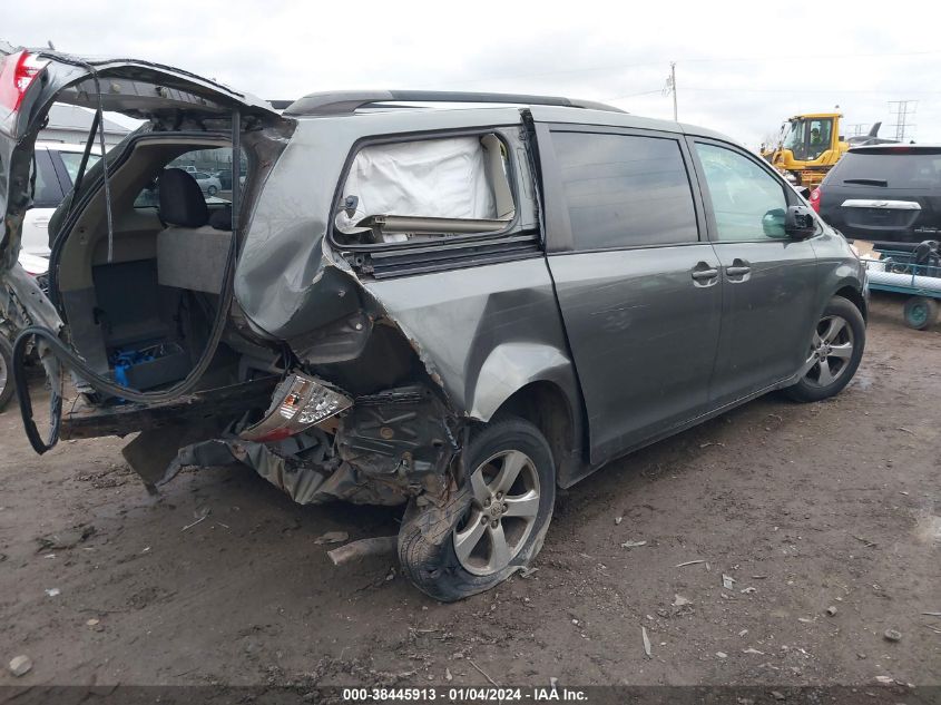 5TDKK3DC0CS265222 2012 Toyota Sienna Le V6 8 Passenger