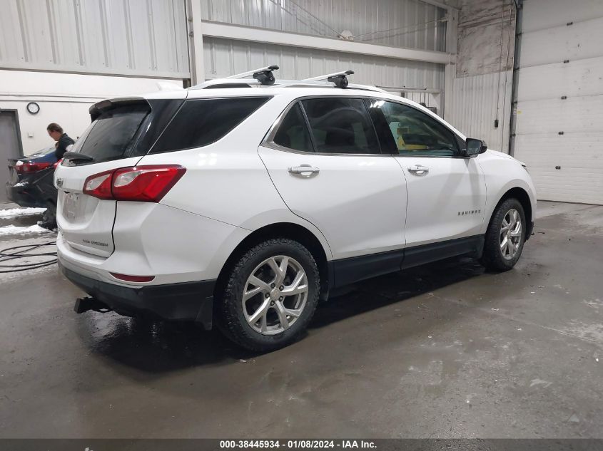 2020 Chevrolet Equinox Awd Premier 1.5L Turbo VIN: 3GNAXXEVXLS509014 Lot: 38445934