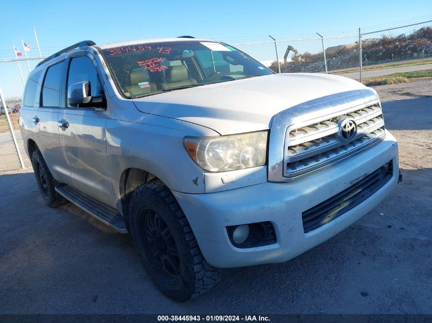 5TDDW5G11CS072421 2012 Toyota Sequoia Platinum 5.7L V8