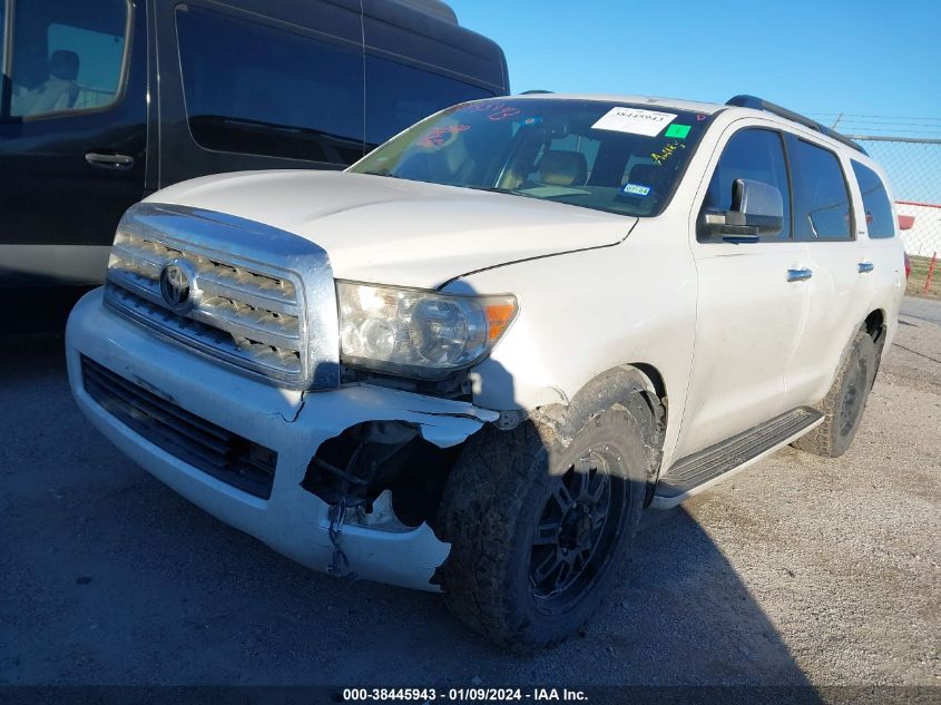 5TDDW5G11CS072421 2012 Toyota Sequoia Platinum 5.7L V8