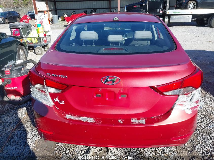 KMHDH4AEXGU557329 2016 Hyundai Elantra Se