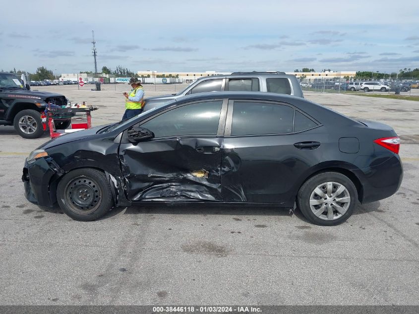 2014 Toyota Corolla Le VIN: 2T1BURHE3EC141806 Lot: 38446118