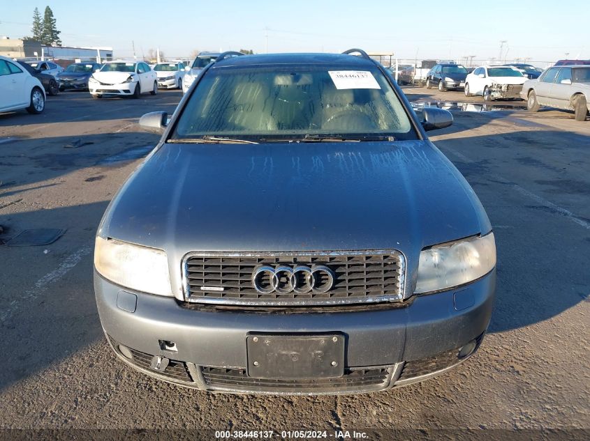 2002 Audi A4 1.8T VIN: WAUVC68E22A312007 Lot: 38446137