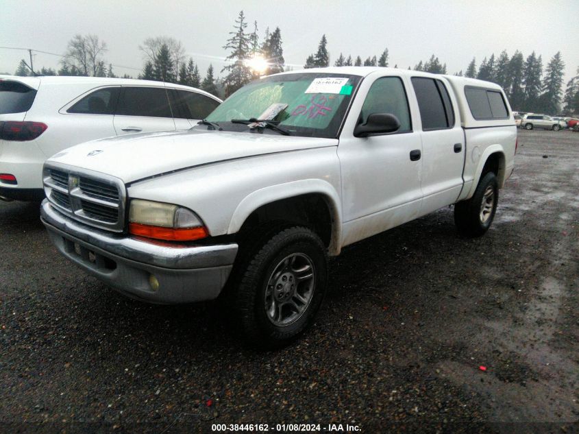 2004 Dodge Dakota Slt VIN: 1D7HG48N84S751563 Lot: 38446162