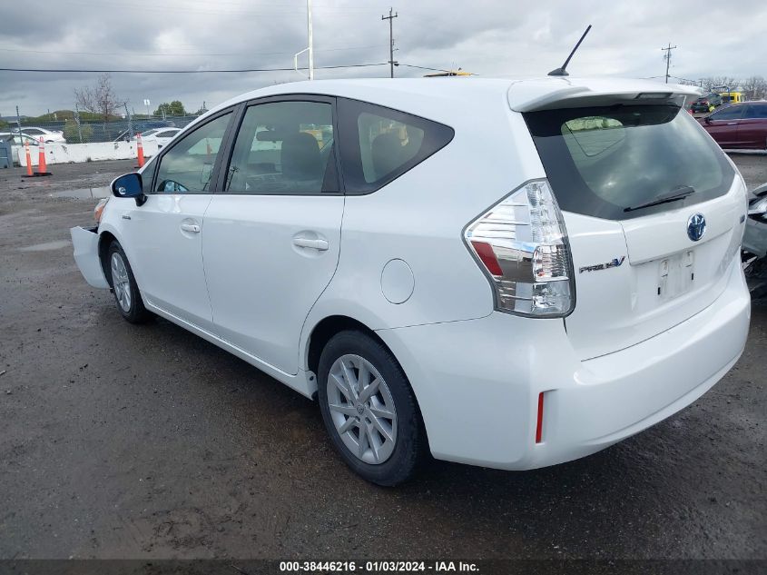 JTDZN3EU6E3354021 2014 Toyota Prius V Two