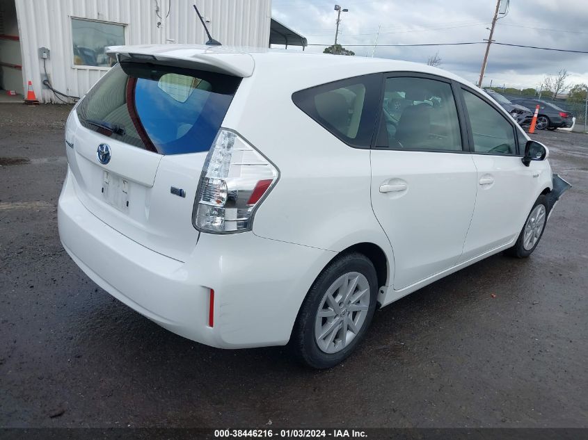 JTDZN3EU6E3354021 2014 Toyota Prius V Two