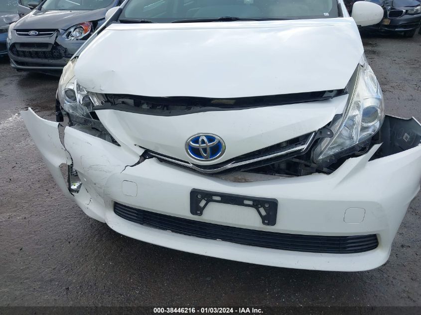 JTDZN3EU6E3354021 2014 Toyota Prius V Two