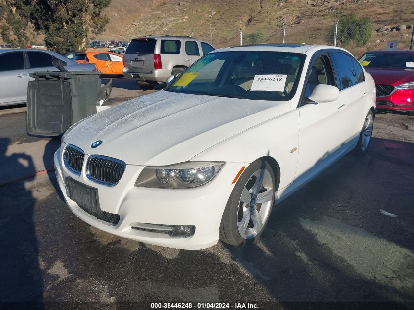 2011 BMW 335I VIN: WBAPM5G53BNN00402 Lot: 38446248