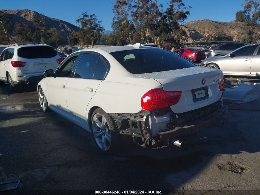 2011 BMW 335I VIN: WBAPM5G53BNN00402 Lot: 38446248