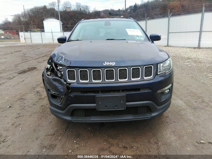 2017 JEEP NEW COMPASS LATITUDE 4X4 3C4NJDBB6HT628023