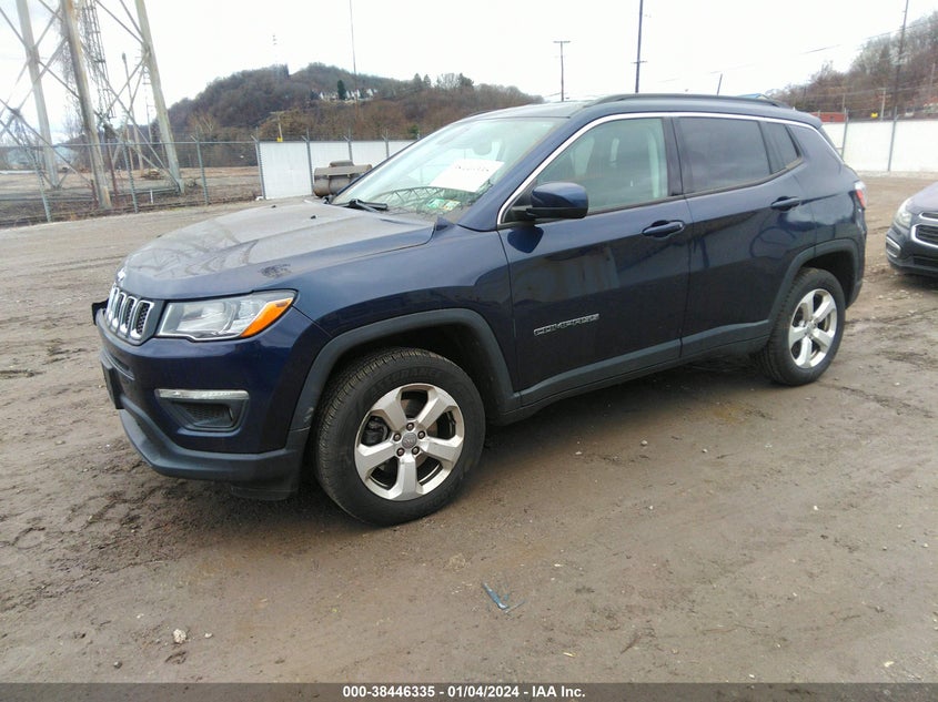 2017 JEEP NEW COMPASS LATITUDE 4X4 3C4NJDBB6HT628023