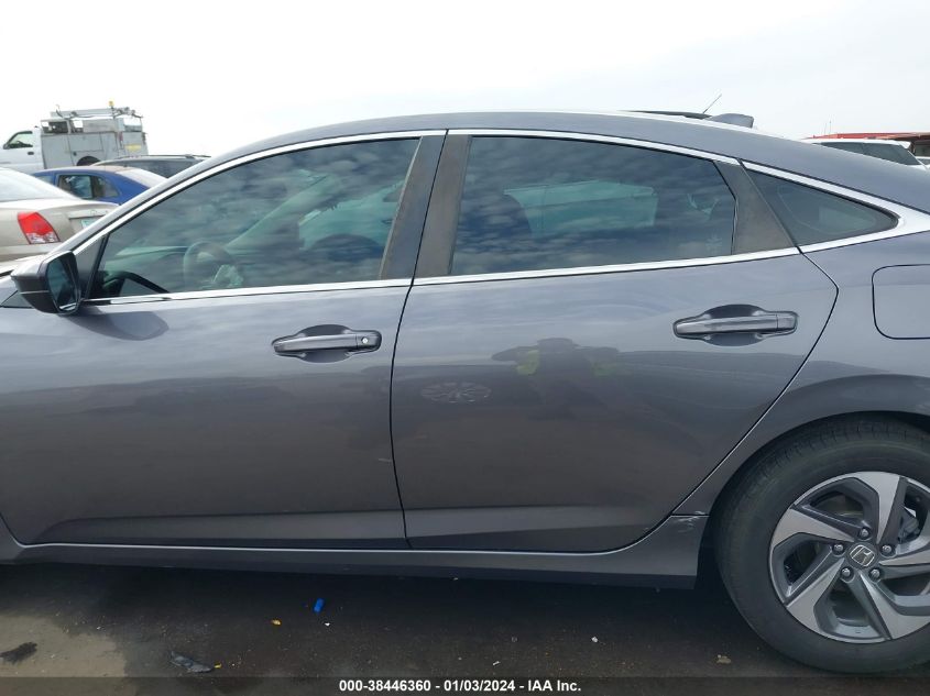 19XZE4F51KE032761 2019 Honda Insight Ex