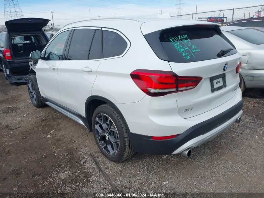 2021 BMW X1 xDrive28I VIN: WBXJG9C08M5S77457 Lot: 38446366