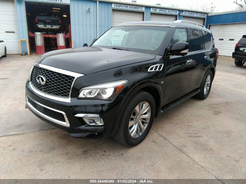 2016 Infiniti Qx80 VIN: JN8AZ2NF6G9613799 Lot: 38446380