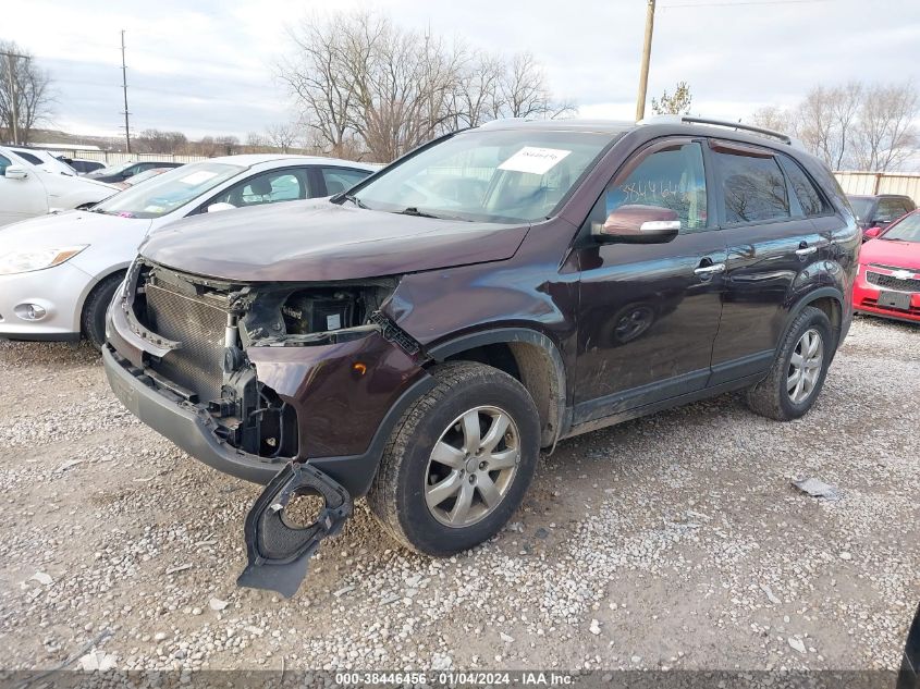 2012 Kia Sorento Lx VIN: 5XYKT3A64CG305990 Lot: 38446456