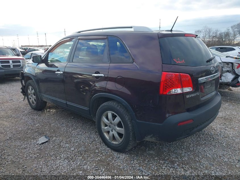 2012 Kia Sorento Lx VIN: 5XYKT3A64CG305990 Lot: 38446456