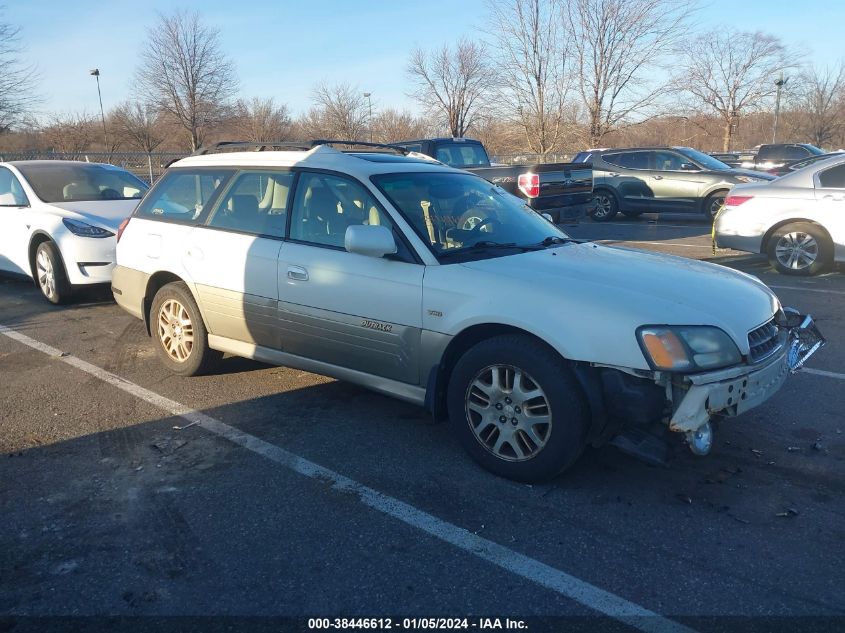 4S3BH896527641128 2002 Subaru Legacy Outback H6 Vdc