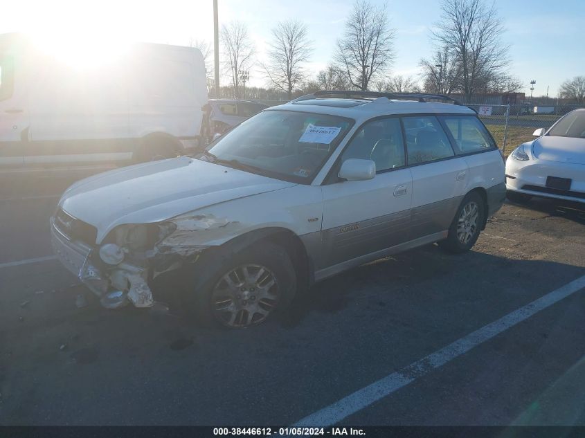 4S3BH896527641128 2002 Subaru Legacy Outback H6 Vdc