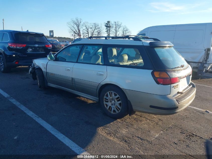 4S3BH896527641128 2002 Subaru Legacy Outback H6 Vdc