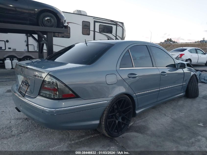 2005 Mercedes-Benz C 230 Kompressor Sport VIN: WDBRF40J95F579353 Lot: 38446632