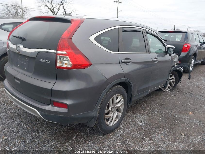 2015 Honda Cr-V Ex-L VIN: 5J6RM4H75FL098786 Lot: 38446646