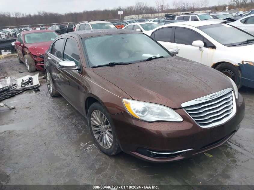 2012 Chrysler 200 Limited VIN: 1C3CCBCG0CN284637 Lot: 38446728