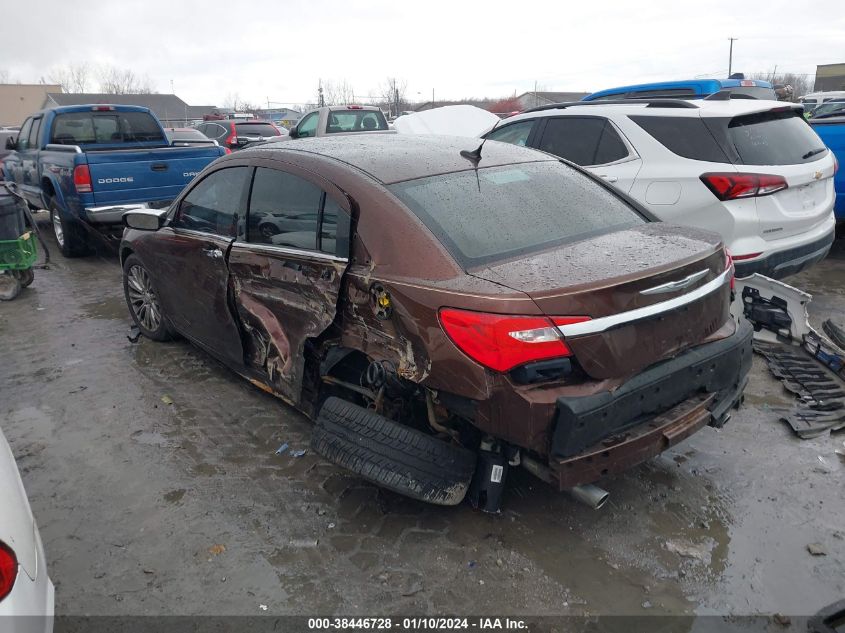 2012 Chrysler 200 Limited VIN: 1C3CCBCG0CN284637 Lot: 38446728