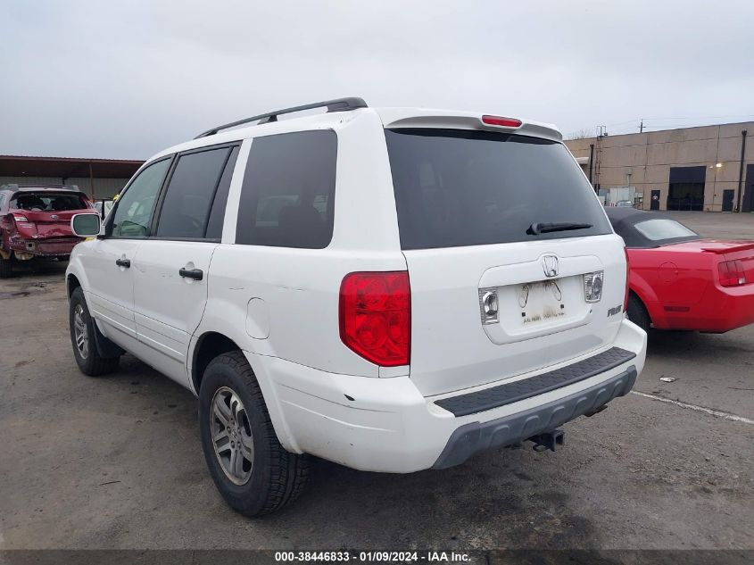 2HKYF18654H615426 2004 Honda Pilot Ex-L