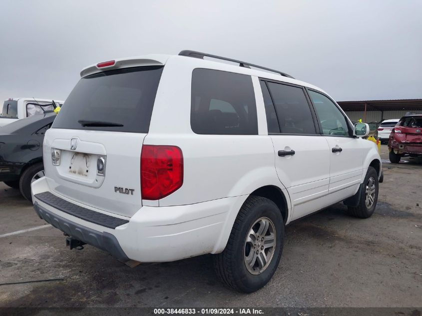 2HKYF18654H615426 2004 Honda Pilot Ex-L