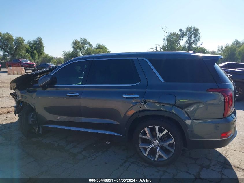 2022 Hyundai Palisade Sel VIN: KM8R34HE7NU360965 Lot: 38894391