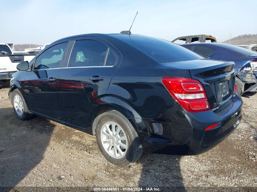 2018 Chevrolet Sonic Lt Auto VIN: 1G1JD5SH7J4114217 Lot: 38446901