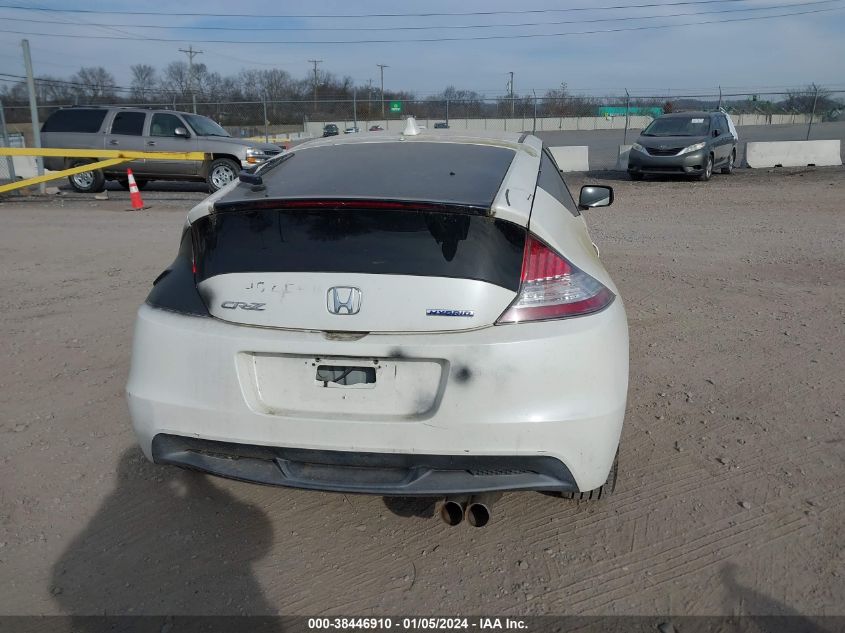 JHMZF1D61BS016028 2011 Honda Cr-Z Ex