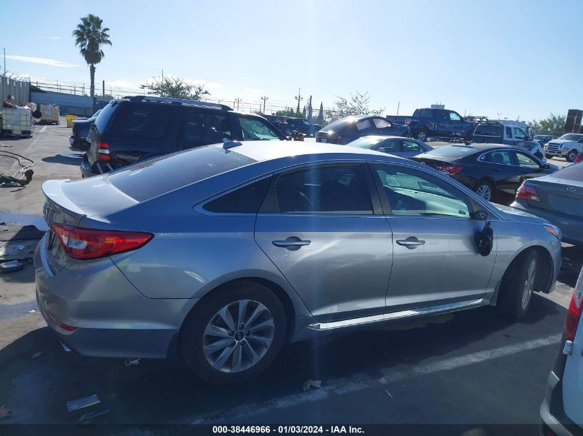 2017 Hyundai Sonata Sport VIN: 5NPE34AF0HH496794 Lot: 38446966