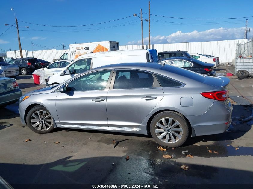 2017 Hyundai Sonata Sport VIN: 5NPE34AF0HH496794 Lot: 38446966